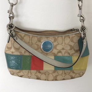 Coach Poppy Colorful Crossbody Purse Bag